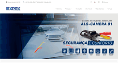 Desktop Screenshot of expex.com.br