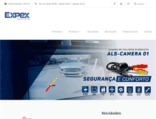 Tablet Screenshot of expex.com.br